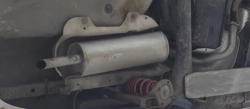 Skoda Fabia 6Y Combi Auspuff Endtop Endschalldämpfer hinten 6Q9253609AL 1,4 (159461)