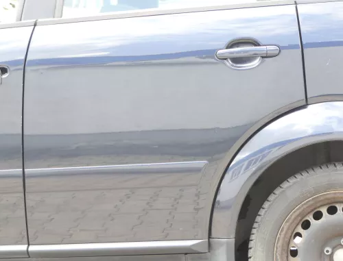 Audi A2 8Z Tür nur das Türblatt hinten links blau LZ5Q - ohne Anbauteile -kobalt