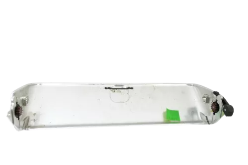 Audi TT 8N Blende für radio um MIttelkonsole Abdeckung Logo Zeichen Alu silber (159579)