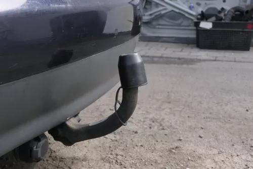 Audi A4 8E B6 Kombi Avant Stoßstange hinten mit Spoiler schwarz blau LZ5L (159627)