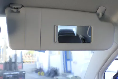 VW New Beetle 9C Sonnenblenden Sonnenblende grau rechts - 6X0857552E 2F4