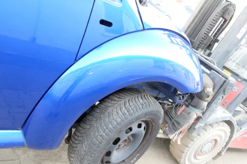 VW New Beetle 9C Kotflügel vorne rechts blau LA5W 1C0821104H (159679)