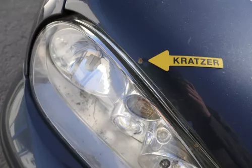 VW Golf 4 1J Motorhaube Haube Klappe vorne grau LC7V blue anthrazit c (159718)