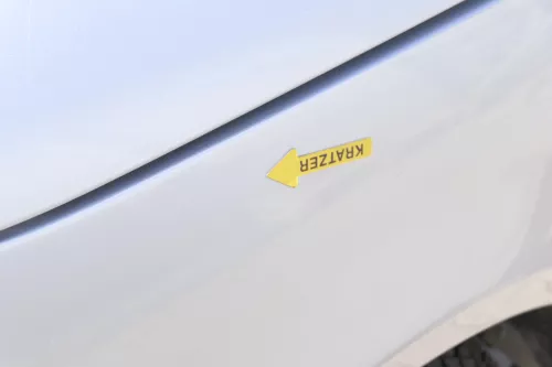 VW Lupo 6X Kotflügel vorne rechts silber grau LA7W (159730)