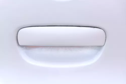 VW Polo 9N3 9N Heckklappe Kofferraumklappe Klappe silber LA7W ohne Anbauteile (159775)