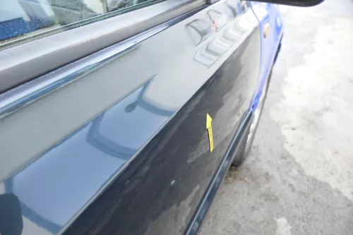 VW Golf 3 4 1E Cabrio Tür vorne rechts Beifahrertür grün - ohne Anbauteile (159795)