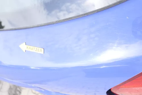 Audi A3 8L bis ca.Bj.1999 Heckklappe Kofferraumklappe Klappe hinten blau LY5M (159856)