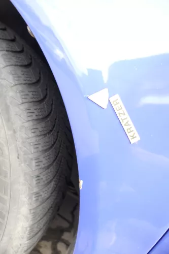 Audi A3 8L Kotflügel vorne links blau LY5M (159857)