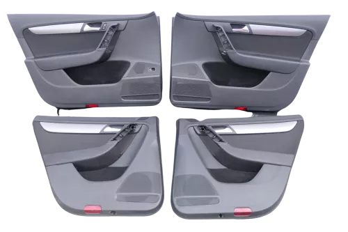 VW Passat 3C B7 Kombi 4x Türverkleidung Verkleidung Tür vorne hinten schwarz