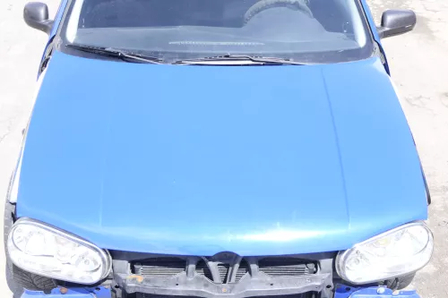 VW Golf 4 Motorhaube Haube Klappe vorne blau LW5Z jazzblue 123701