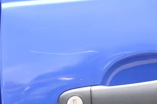 VW Golf 4 Tür vorne rechts Beifahrertür 2/3-Türer blau LW5Z - ohne Anbauteile (159931)