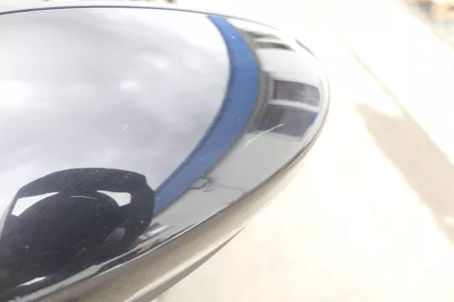 Passat 3C B7 elektrischer Spiegel Außenspiegel links Glas schwarz LC9X (159948)