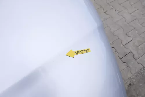 Audi A3 8L Motorhaube Frontklappe Haube silber LY7M grau auch für Facelift (160004)