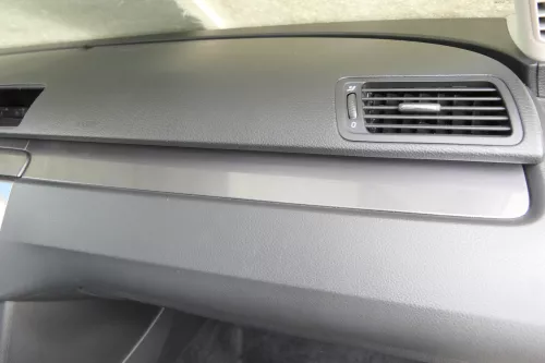 Passat 3C CC Mittelkonsole Verkleidung Radio Klappe Abdeckung Dekor dark rhodium (160026)