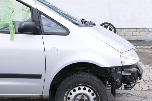 VW Sharan Alhambra Kotflügel rechts vorne LB7Z silber 2000-2009 Facelift