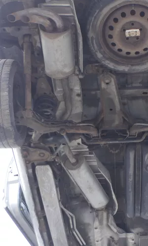 VW Sharan 7M Auspuff Endschalldämpfer Mittelschalldämpfer 1,9 TDI ANU AUY (160085)