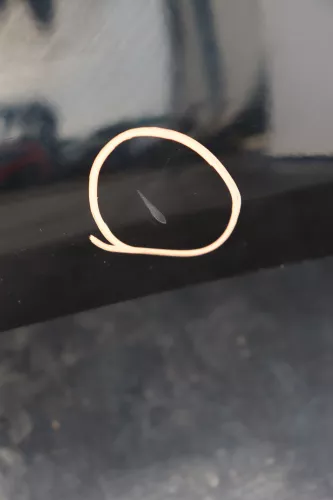 VW Polo 9N 9N3  Limousine Stoßstange hinten Heckstoßstange Stoßfänger schwarz (160095)