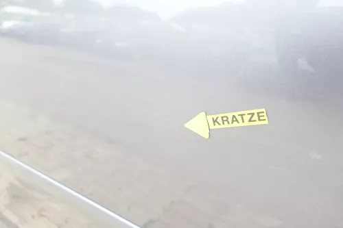 VW Touran 1T 1T3 Tür hinten links grau LD7X Cross (160105)