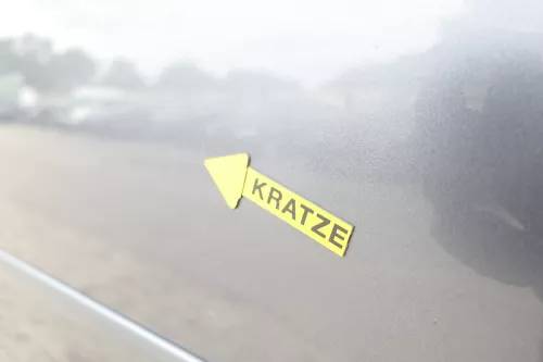 VW Touran 1T 1T3 Tür hinten links grau LD7X Cross (160105)