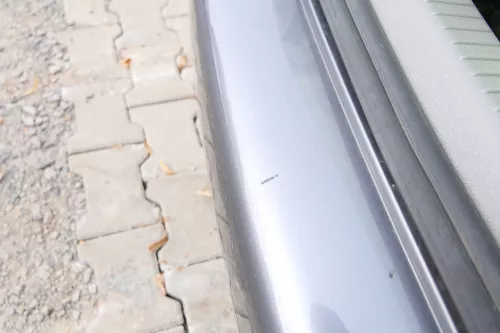 VW Touran 1T Stoßstange hinten Heckstoßstange Stoßfänger grau LD7X grey (160106)