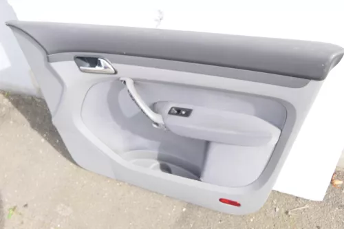 VW Touran 4x Türverkleidung Verkleidung Tür vorne +hinten links grau (160107)