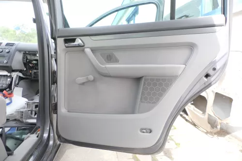 VW Touran 4x Türverkleidung Verkleidung Tür vorne +hinten links grau (160107)