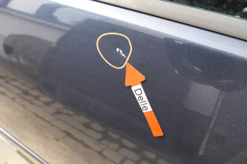 VW Golf 5 V 1K Tür vorne rechts Beifahrertür 4/5-Türer blau grau LC5F TÜRBLATT (160120)