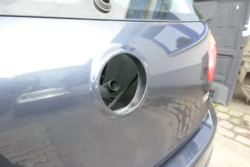 VW Golf 5 V Heckklappe hinten Kofferraumklappe + Scheibe grau LC5F blau (160123)