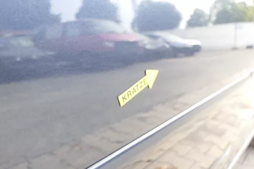 VW Golf 5 V 1K Tür vorne links Fahrertür 4/5-Türer blau grau LC5F TÜRBLATT (160127)