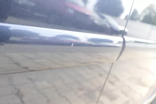 VW Golf 5 V 1K Tür vorne links Fahrertür 4/5-Türer blau grau LC5F TÜRBLATT (160127)