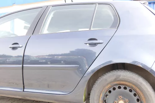 VW Golf 5 V 1K Tür Türrahmen hinten links 4/5-Türer LC5F blau grau -ohneAnbautei