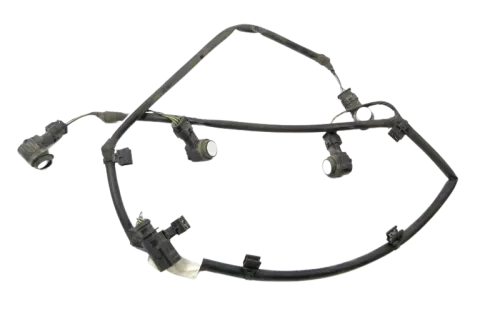 VW Polo 6R 6C Einparkhilfe PDC Kabelbaum Parksensoren hinten weiß