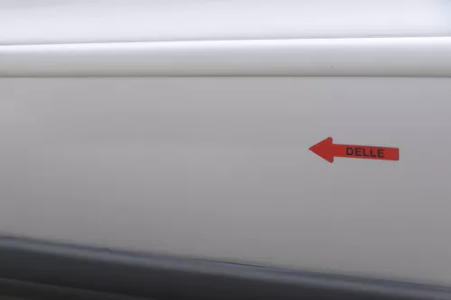 Audi A4 B5 Tür Türblatt hinten links grau silber LY7M Kombi Limo (160169)