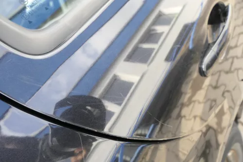 Skoda Octavia 1U Limousine Tür hinten rechts schwarz LF9R - ohne Anbauteile (160201)