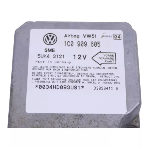 Skoda Octavia 1U Steuergerät Airbagsteuergerät 1C0909605  00L (160214)