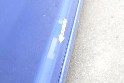 VW Touran 1T3 1T Tür hinten rechts Beifahrerseite blau LL5M - ohne Anbauteile (160219)