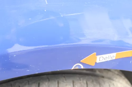 VW Touran 1T Kotflügel vorne rechts blau LL5M Facelift 1T0821022B ca.2007-2010 (160222)