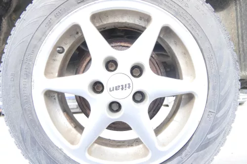 Polo 9N Ibiza Fox Alufelgen Reifen 165/70 R14 - 2x5-6mm 2x5mm KBA 42692 Winter (160256)