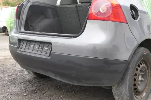 VW Golf 5 1K Limousine Stoßstange hinten Heckstoßstange grau LA7T united (160308)