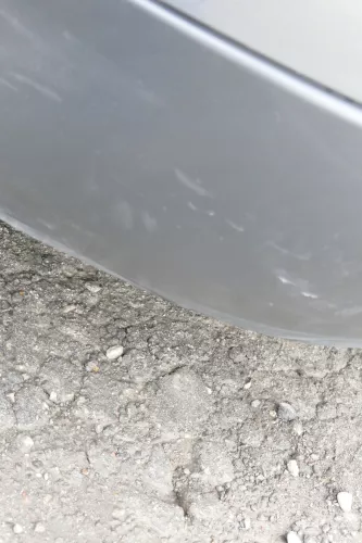 VW Golf 5 1K Limousine Stoßstange hinten Heckstoßstange grau LA7T united (160308)