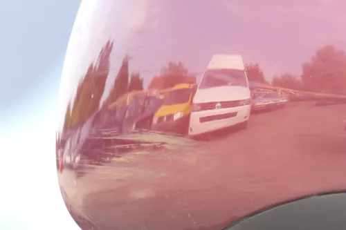 Audi A4 B5 Spiegel Außenspiegel rechts elektrisch rot braun LZ3L (160322)