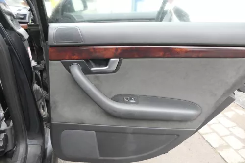 4x Audi A4 8E B6 Türverkleidung Verkleidung Tür vorne + hinten links Alcantara s (160414)