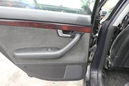 4x Audi A4 8E B6 Türverkleidung Verkleidung Tür vorne + hinten links Alcantara s (160414)