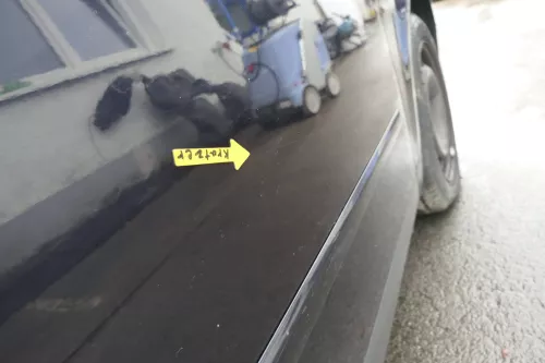 Audi A4 B6 8E nur Türblatt Tür vorne rechts Beifahrertür blau LZ5L Kombi+Limo v (160437)