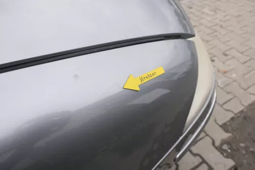 VW Passat 3BG Kotflügel original vorne rechts LD7W Blinkerloch (160472)