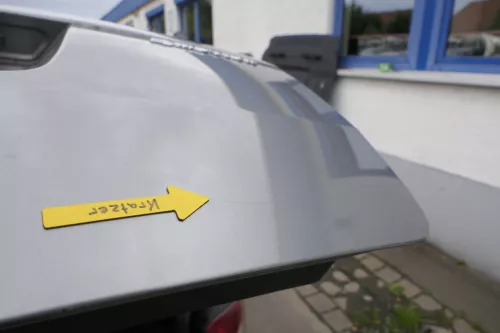 VW Passat 3BG Kombi Variant Heckklappe Klappe Kofferraumklappe grau LD7W (160476)