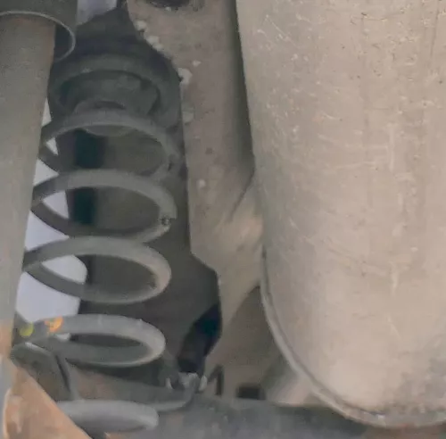 VW Polo 9N 9N3 A2 Ibiza 6L Fox Feder Federn hinten links und rechts 6Q0511115AG (160536)