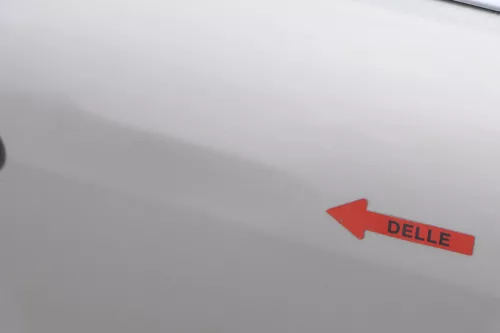 Skoda Fabia 6Y Combi Variant Kombi Tür hinten rechts gold beige gelb LF8F ohneAn (160663)