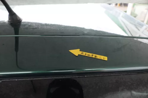 Audi A3 8L bis cBj. ca1999 Heckklappe Kofferraumklappe Klappe hinten grün LZ6L (160735)