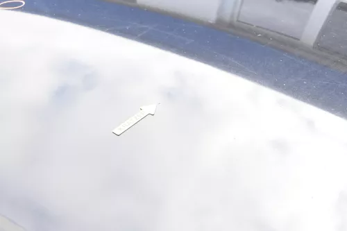 VW Polo 6N2 Stoßstange hinten Heckstoßstange Stoßfänger schwarz LC9Z (160796)